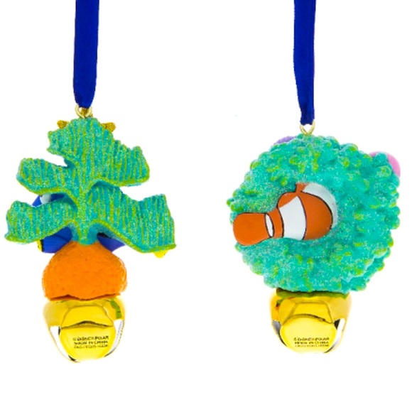 Disney Parks Finding Nemo Dory and Nemo Christmas Bell Ornament Set - Picture 3 of 7